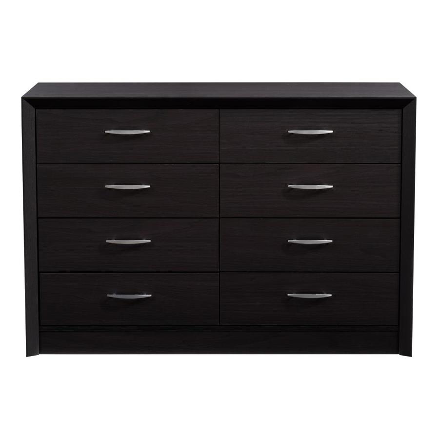 Homelegance Edina Espresso Cherry Rubberwood 6 Drawer Double Dresser In The Dressers Department At Lowes Com