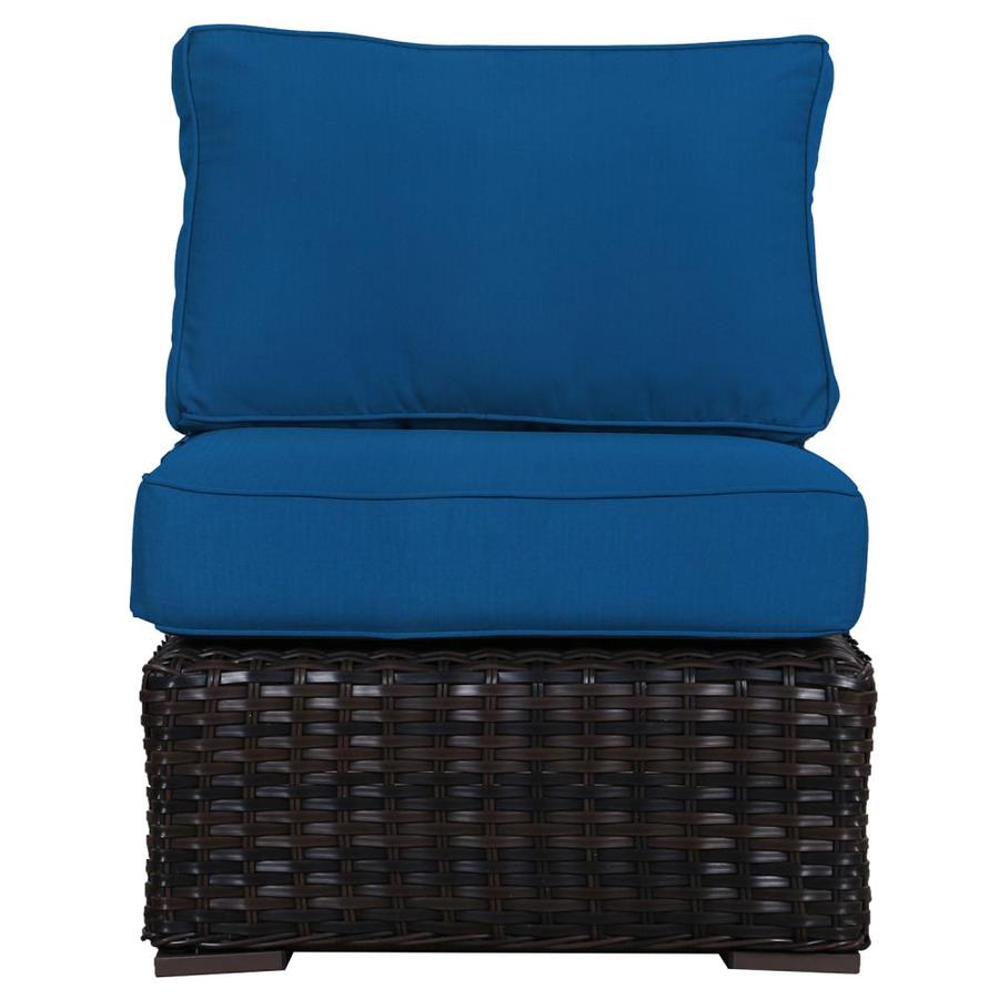 lowes outdoor cushions blue