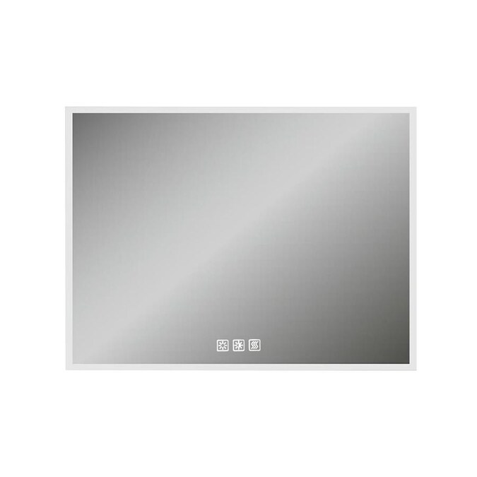 Casainc Frameless Led Bathroom Mirror 48 In Lighted Fog Free Silver Rectangular The Mirrors Department At Com - 36 X 48 Frameless Mirror Canada Casainc Frameless Led Bathroom Mirror 48 In Lighted Fog Free Silver Rectangular The Mirrors Department At Com - 36 X 48 Frameless Mirror Canada