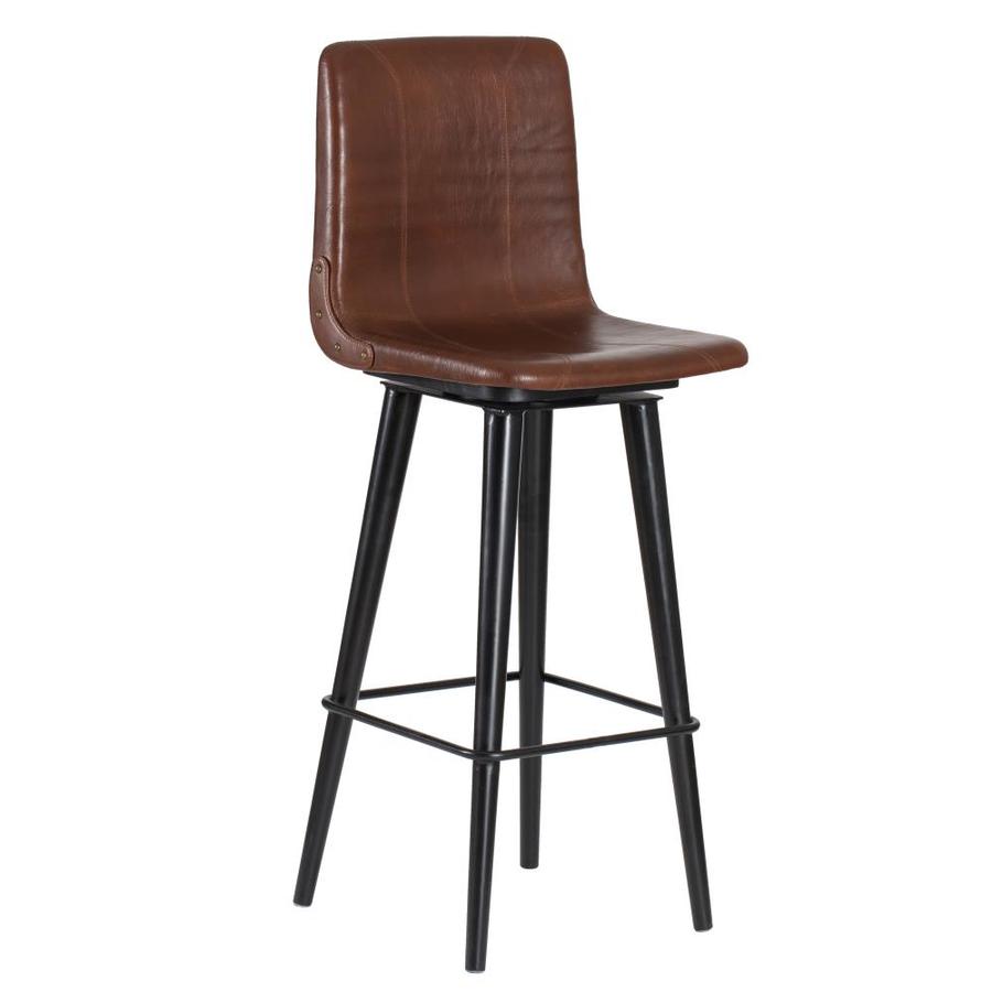 home bar with stools