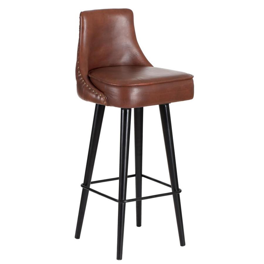 home bar with stools
