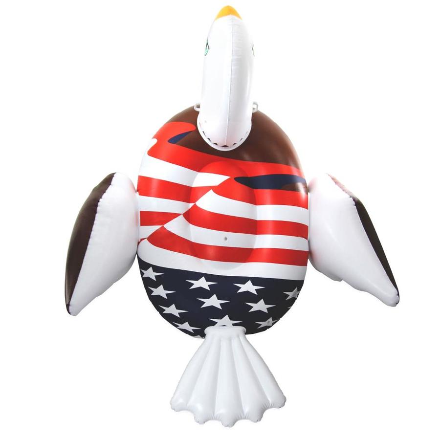 Swimline 90700 Inflatable American Bald Eagle Giant Riding Patriotic ...