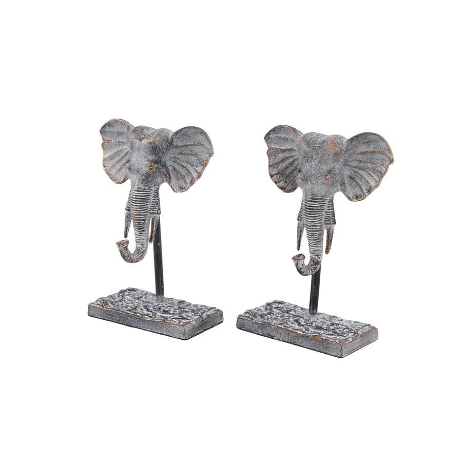 large metal elephant garden ornament