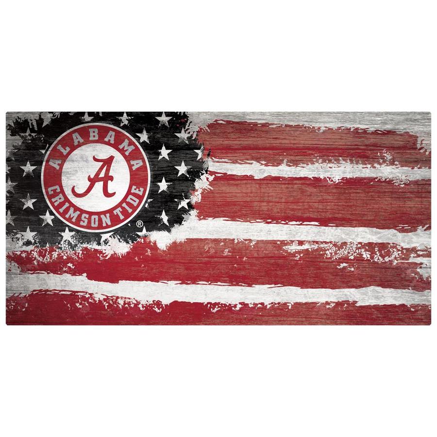 Fan Creations University of Alabama Flag 6x12 Sign in the Wall Art ...