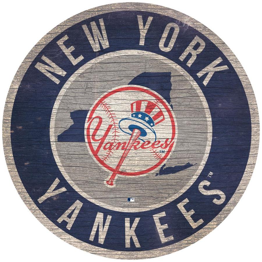 Fan Creations New York Yankees 12 in. Circle w/State Sign in the Wall ...