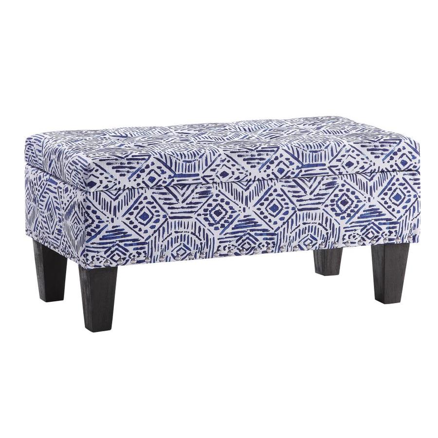 American Furniture Classics Clement Eclectic Scala Lake Storage Ottoman