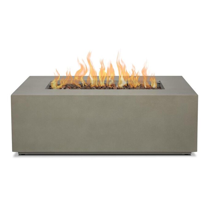 Real Flame Aegean Small Rectangle Propane Gas Fire Table In Mist Gray With Natural Conversion Kit By The Outdoor Fireplaces Department At Com - Gas Fireplace Conversion Kit To Propane Real Flame Aegean Small Rectangle Propane Gas Fire Table In Mist Gray With Natural Conversion Kit By The Outdoor Fireplaces Department At Com - Gas Fireplace Conversion Kit To Propane
