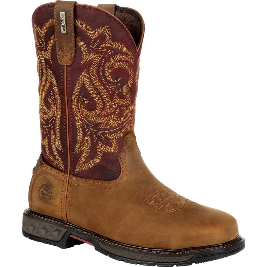 women's wide work boots