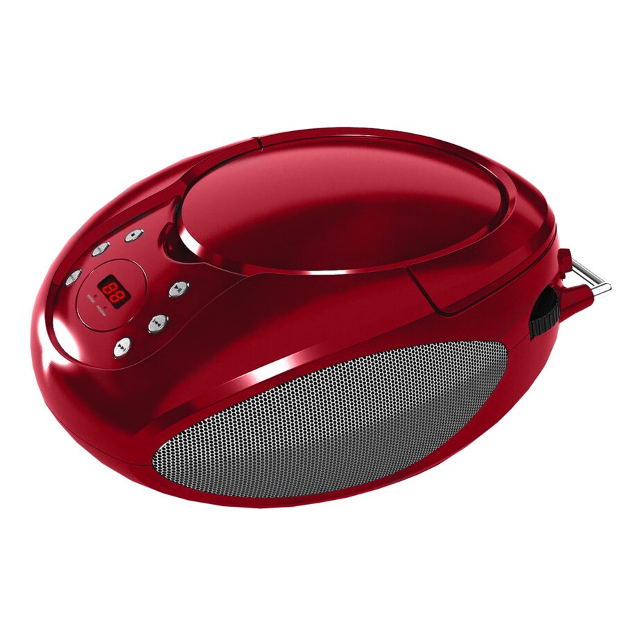 Supersonic Supersonic Portable CD Player with AUX Input and AM/FM Radio ...