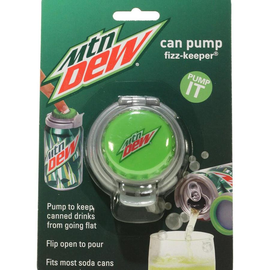 Jokari Jokari 18303 Mountain Dew Modern Logo Fizz Keeper Soda Can Pump ...