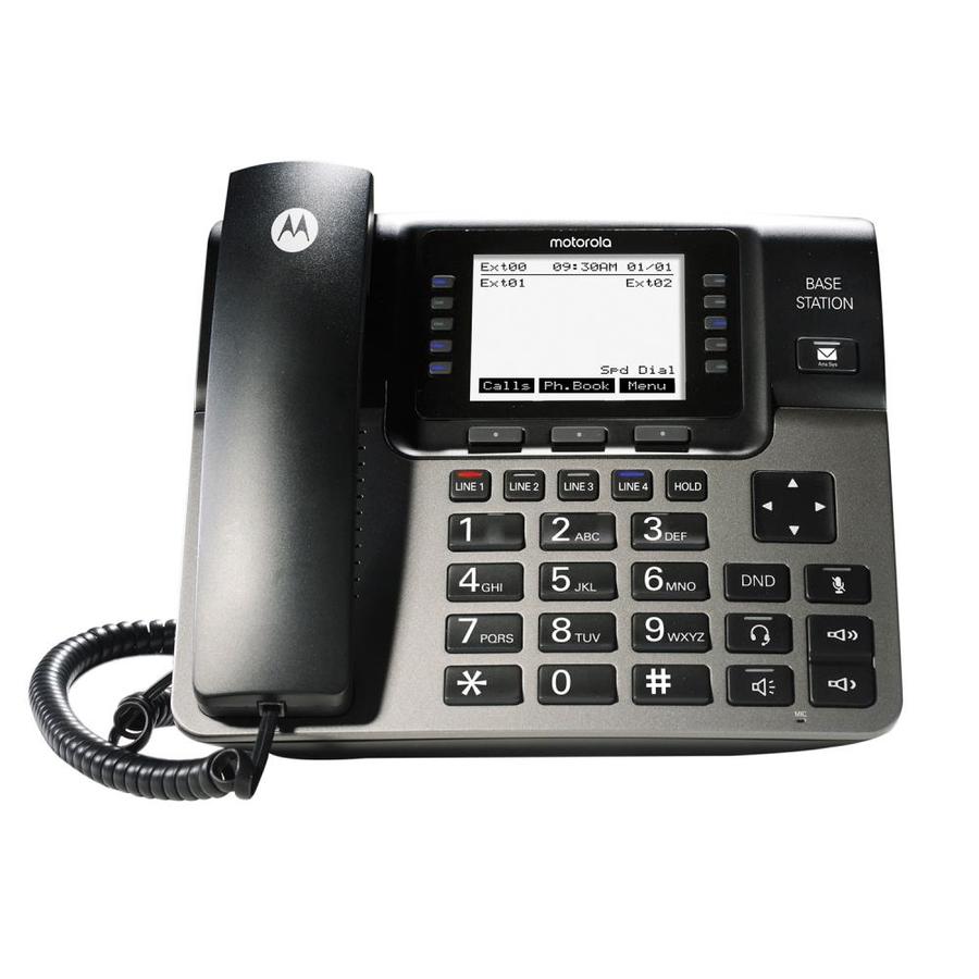 MOTOROLA ML1000 Desk Phone Base Station with Digital Receptionist and ...