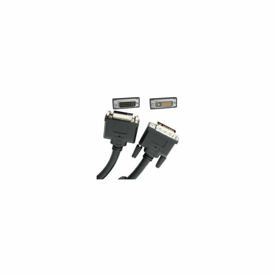 Dvi I Dual Link Display Extension Cable 6ft 1 X Dvi D Digital 1 X Dvi D Digital Extension Cable Black In The Endless Aisle Department At Lowes Com