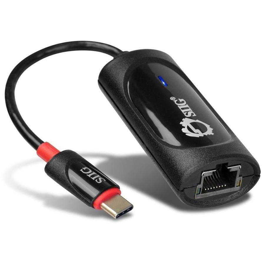 Siig Siig Ju Ne0914 S1 Usb C To Gigabit Ethernet Adapter Usb 3 0 In The Endless Aisle Department At Lowes Com