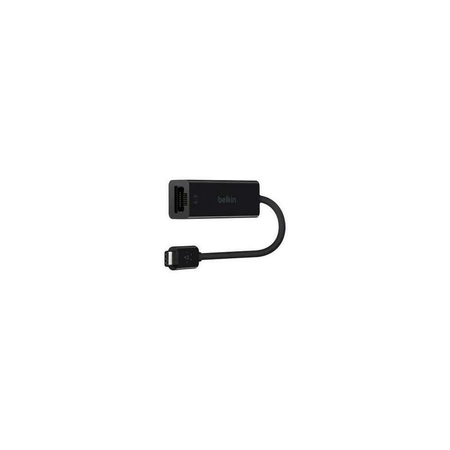 Belkin Belkin B2b145 Blk Usb C To Gigabit Ethernet Adapter In The Power Equipment Accessories Department At Lowes Com