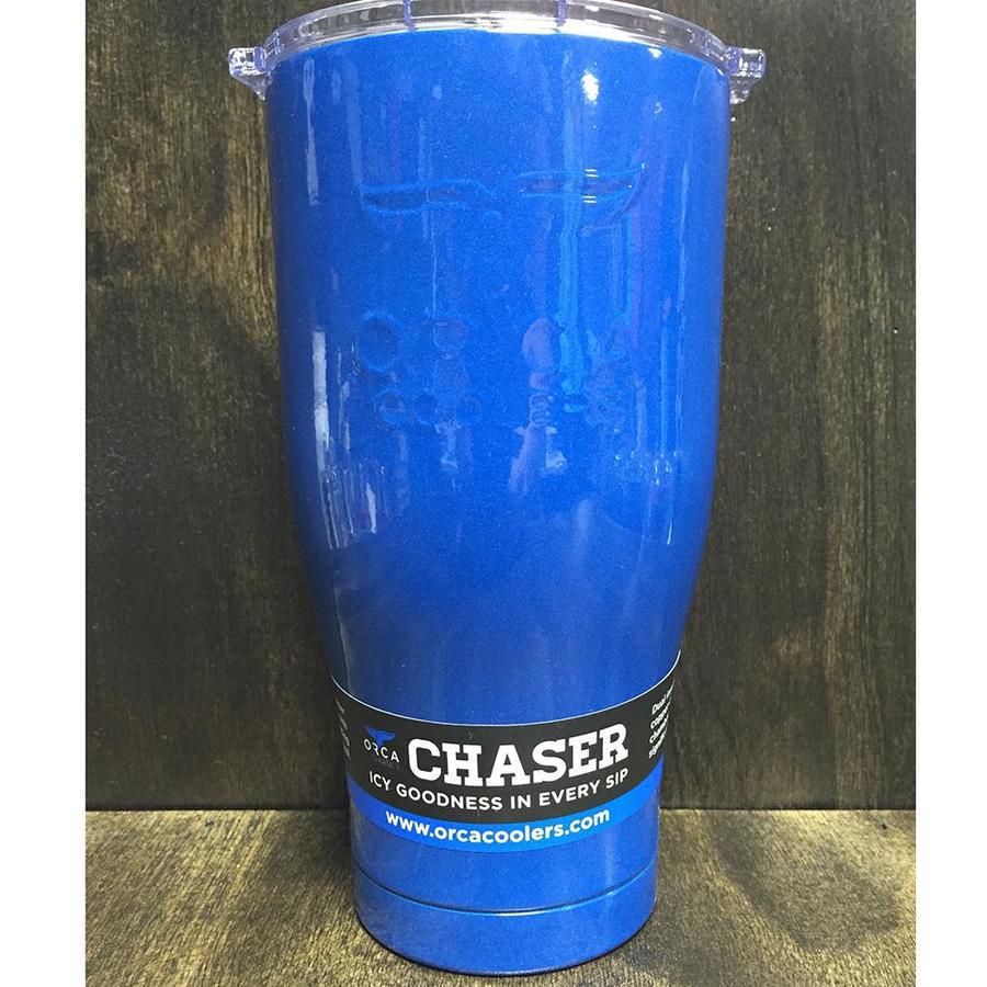 ORCA Orca 260071 27 oz Powder Coated Chaser Tumbler, Azure Blue in the ...