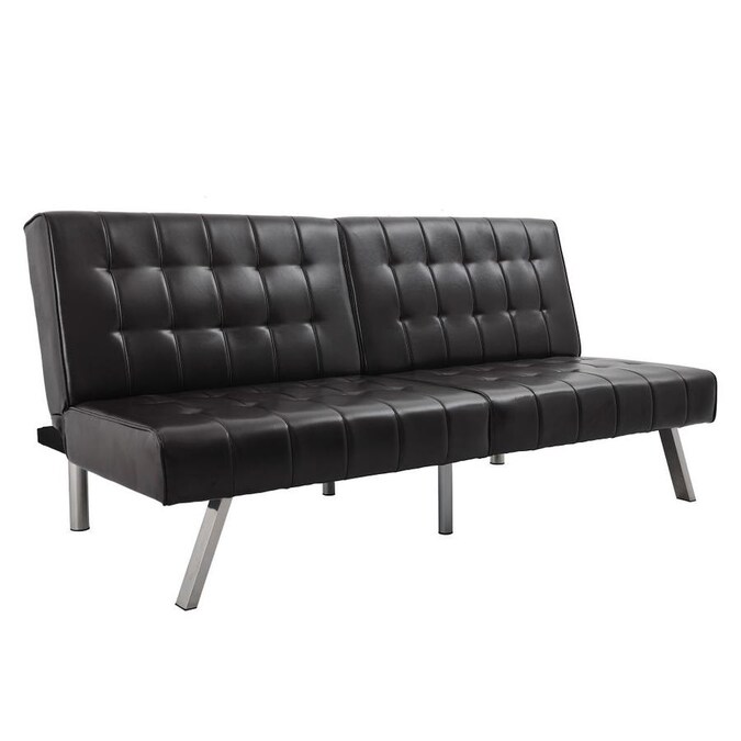 Casainc Silver Faux Leather Sofa Bed In The Futons Beds Department At Com - White Leather Sofa Bed Couch Casainc Silver Faux Leather Sofa Bed In The Futons Beds Department At Com - White Leather Sofa Bed Couch
