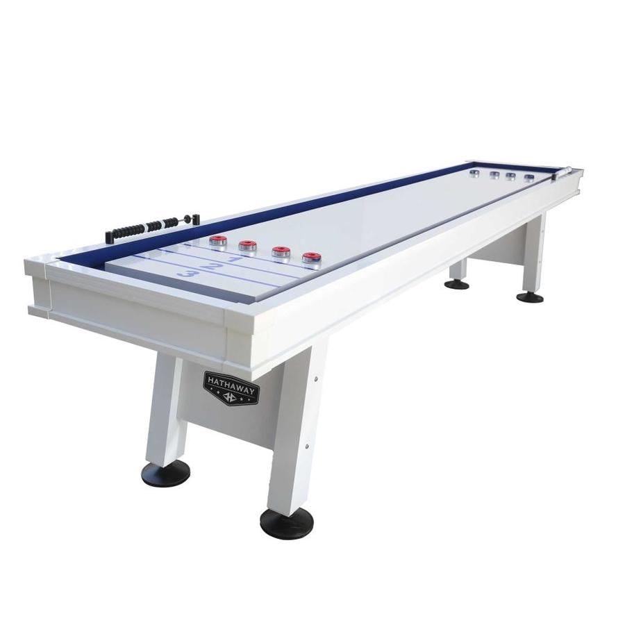Hathaway Crestline 12Ft Outdoor Shuffleboard Table in the Shuffleboard