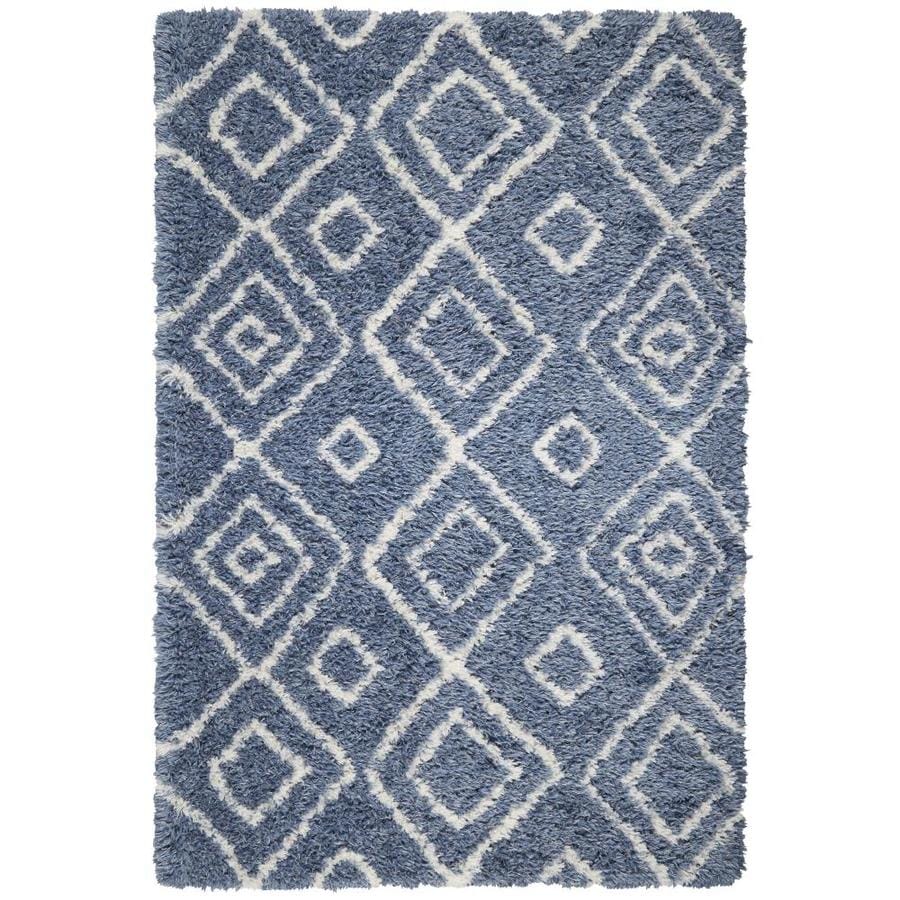 Home Dynamix Laura Hill Cambridge Brooks Area Rug Blue/Ivory, 7-ft10 ...