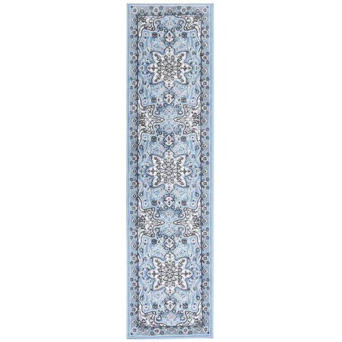Home Dynamix Tremont Lane Azria Area Rug Blue/Gray, 1ft8inx7ft2in in the Rugs department at