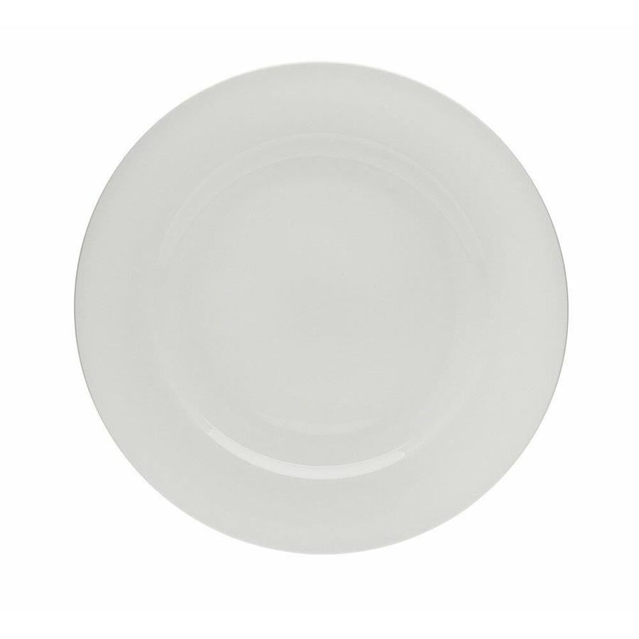 Godinger Godinger 70136 11 in. Dinner Plate, White in the Endless Aisle