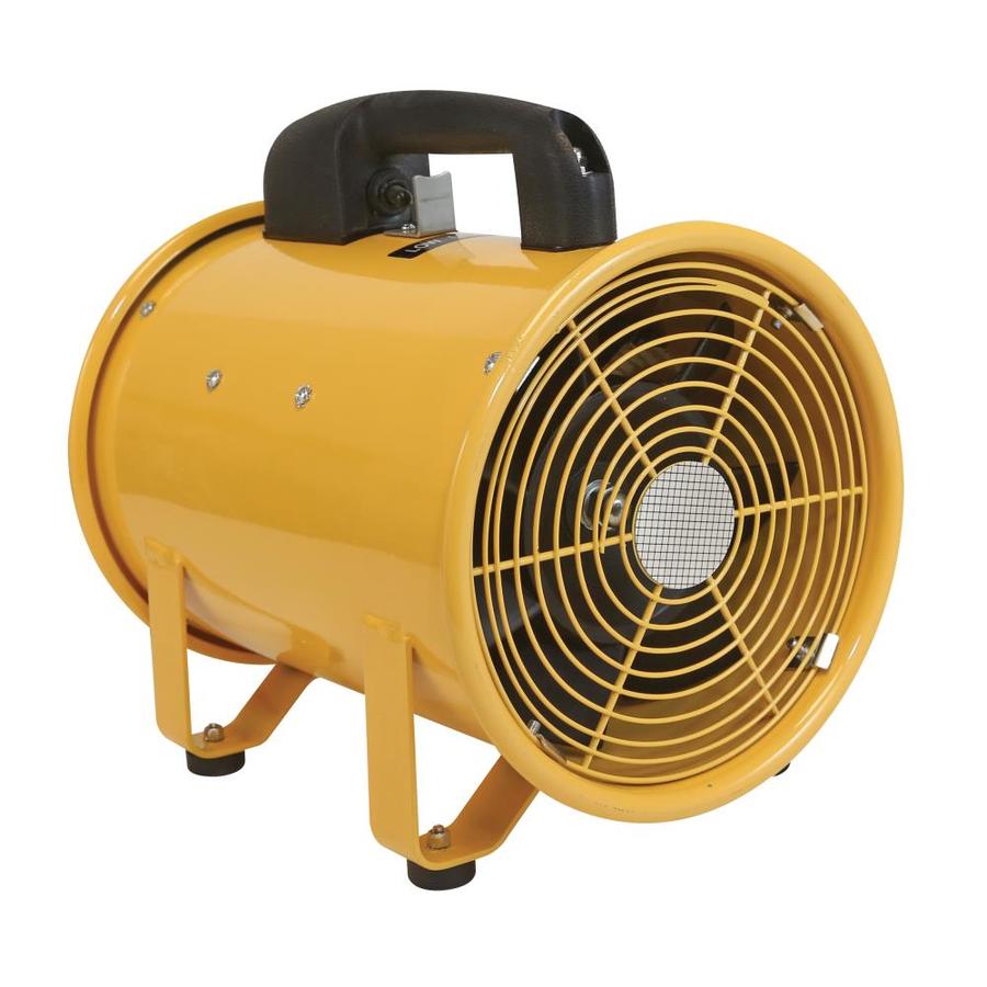 Comfort Zone 8 in. Utility Blower Fan, Yellow in the Blower Fans ...