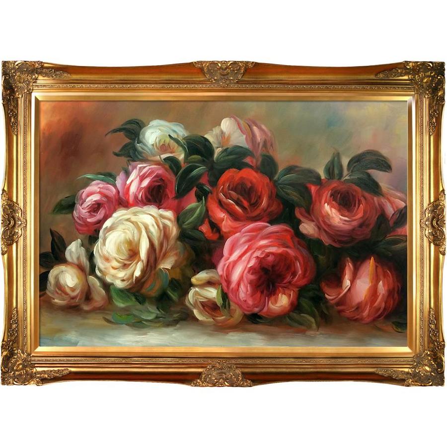 Framed Floral Wall Art at