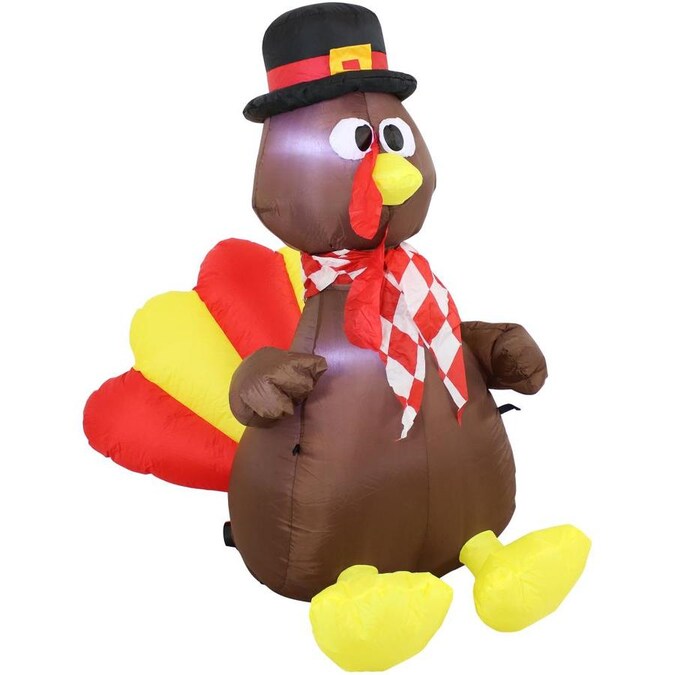 Sunnydaze Decor Mr. Gobbles Outdoor Inflatable 792 Decoration in the ...