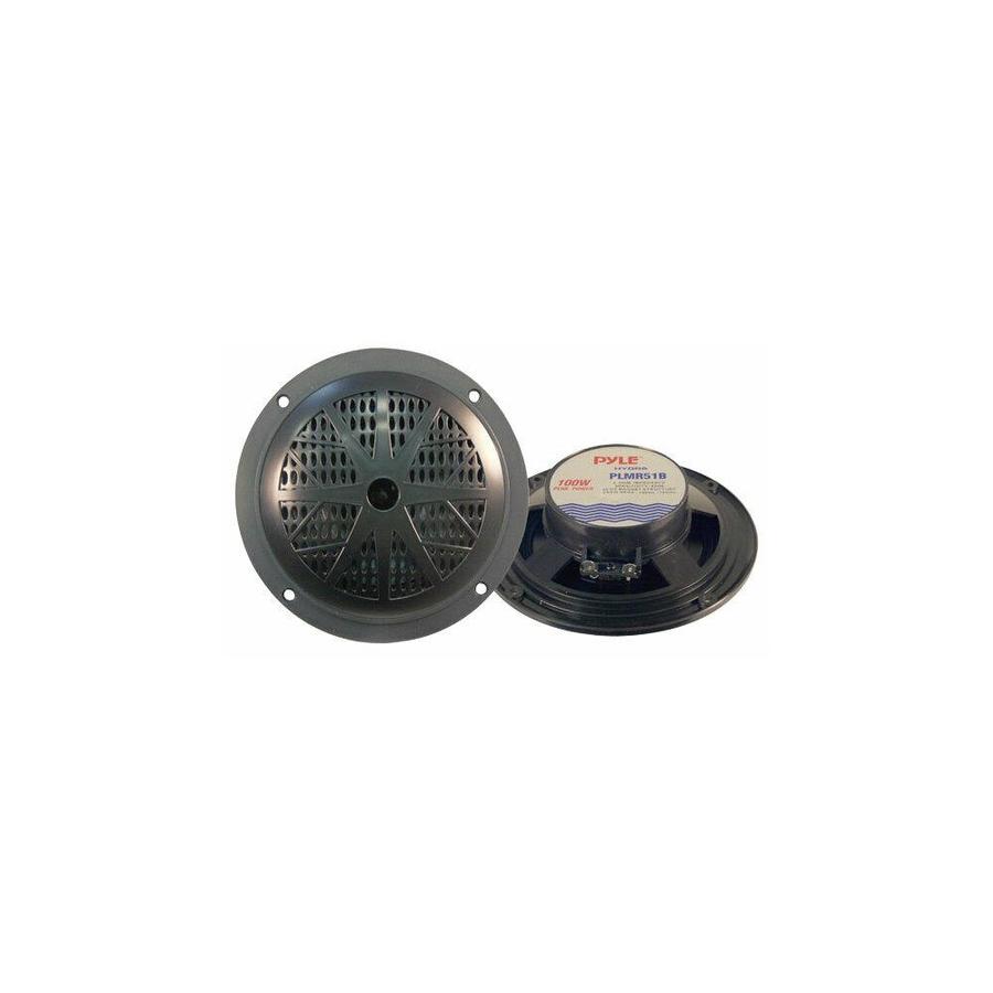 5.25 marine speakers black