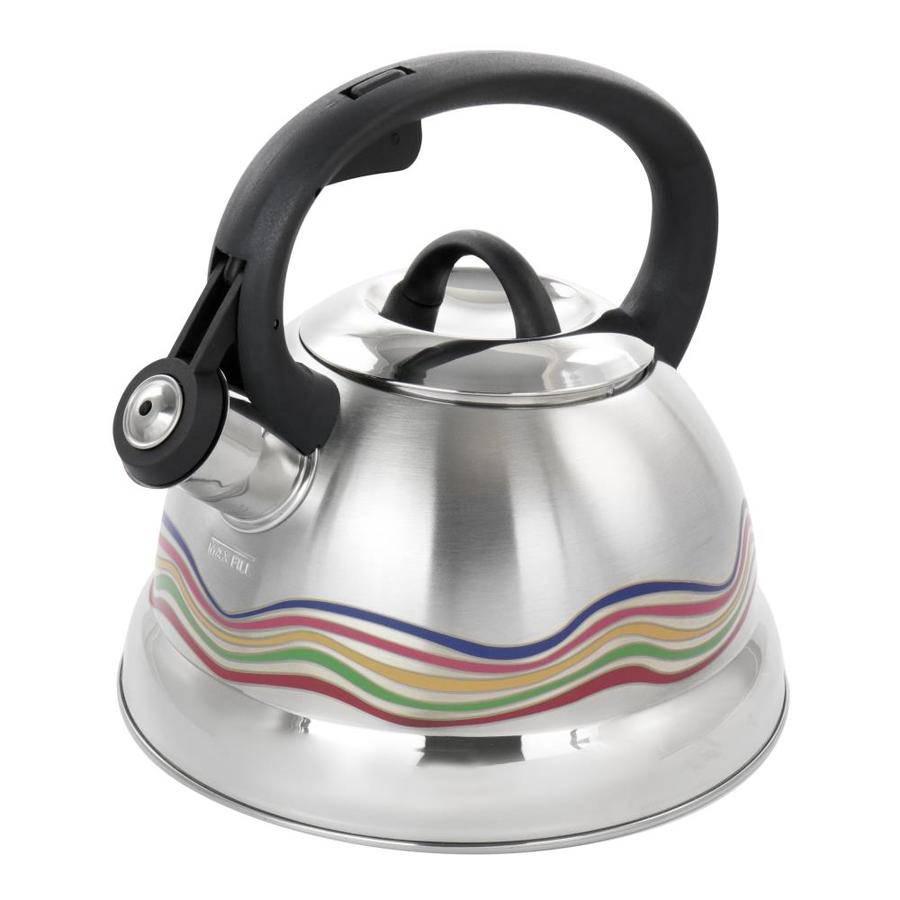 Mr. Coffee Mr. Coffee Cagliari 1.75 Quart Stainless Steel Whistling Tea
