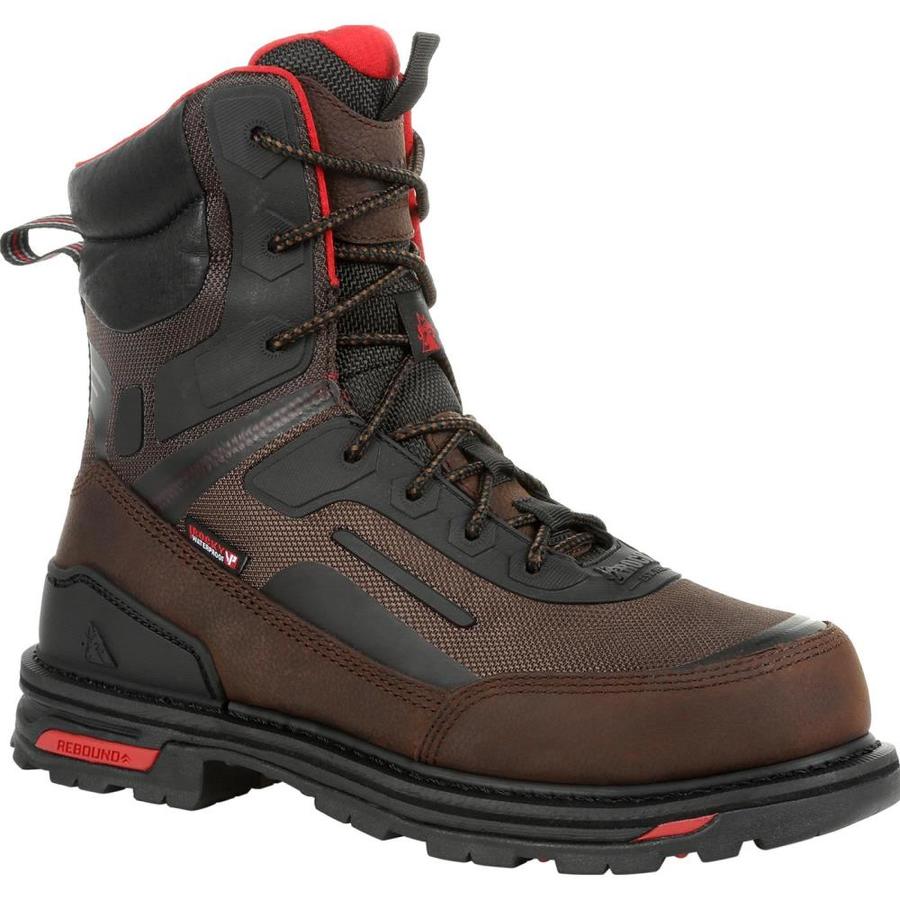 mens work boots size 8
