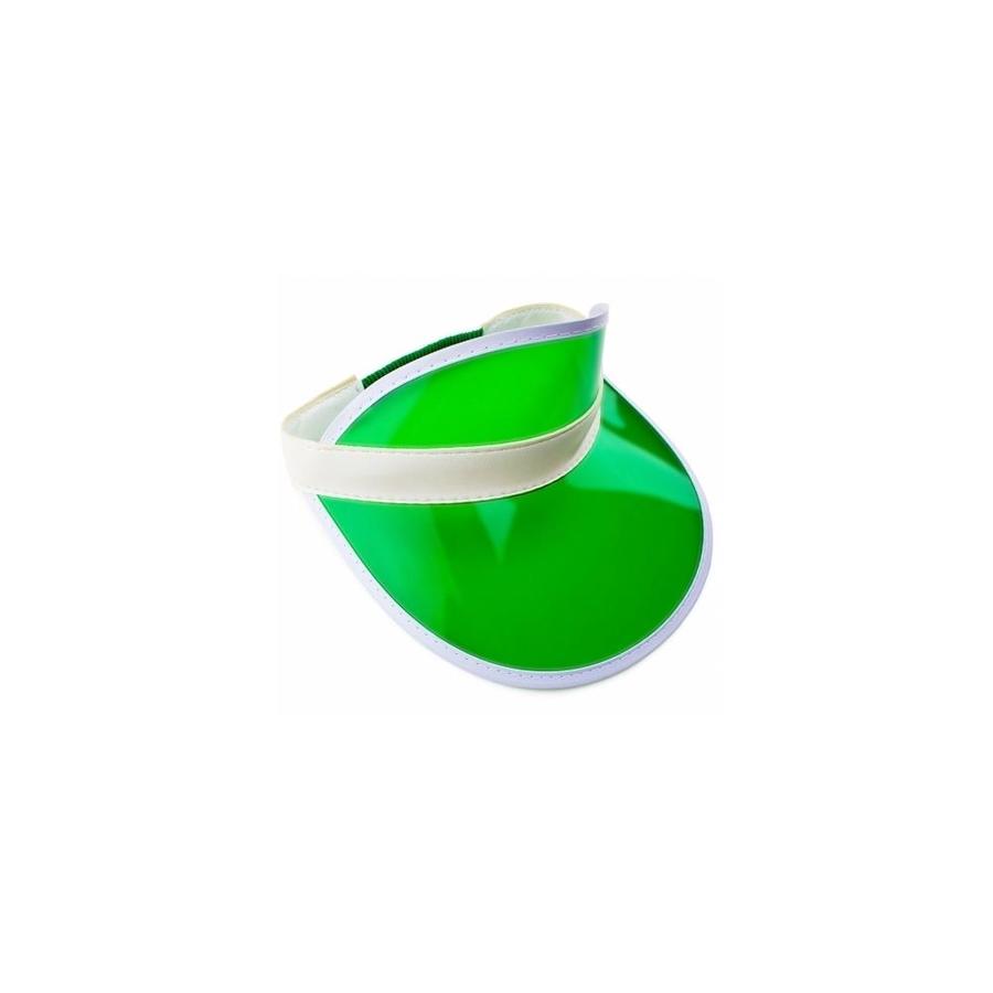 Green casino visors