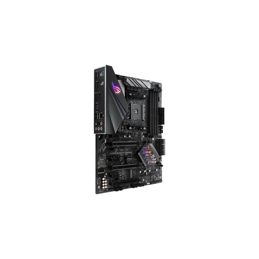 Asus Asus Rog Strix B450 F Gaming Motherboard Gaming Am4 Amd B450 Maximum 64gb Ddr4 Windows 10 Atx In The Endless Aisle Department At Lowes Com