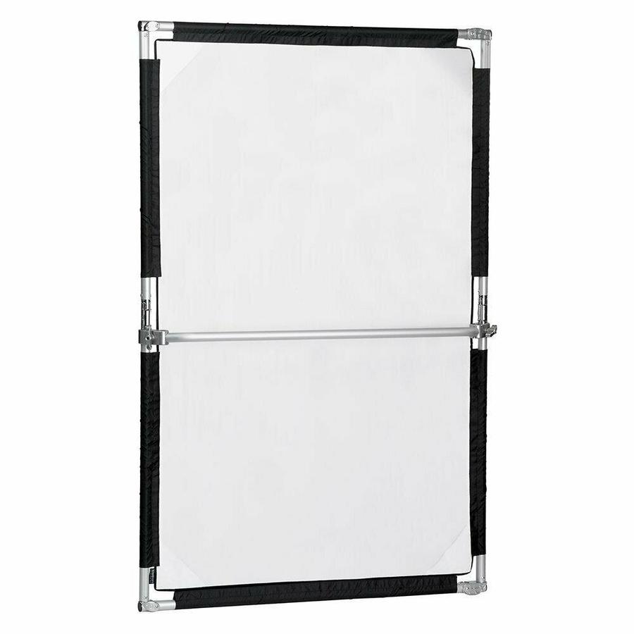 Fotodiox Fotodiox Sun Scrim Rectangle 100x150 100 X 150 Cm Pro Studio Solutions Sun Scrim Colla Psible Frame Diffusion And Silver White Reflector Kit With Handle And Carry Bag In The Endless Aisle Department At Lowes Com