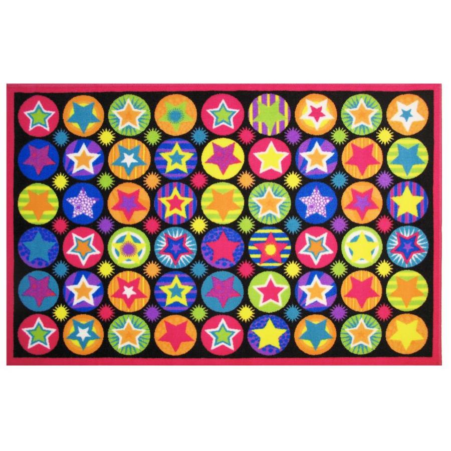 Fun Rugs Fun Time 3 x 4 Multi-color Indoor Kids Area Rug in the Rugs ...