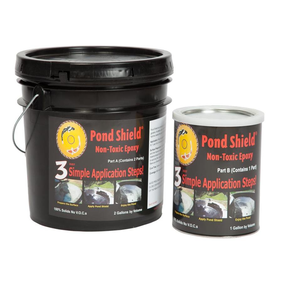 Pond Armor Pond Shield Epoxy 3 Gallon Kit Tan in the Waterproofers ...