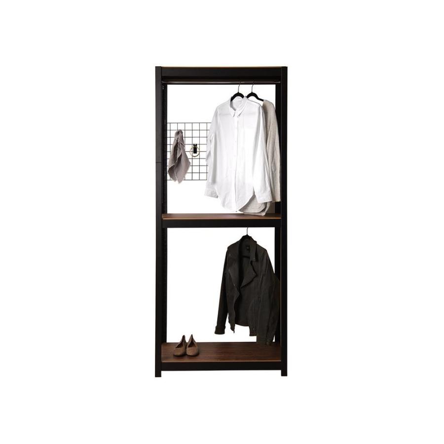 Best Home Fashion Kepsuul Two Tier Clothing Rack + Mesh Board ...