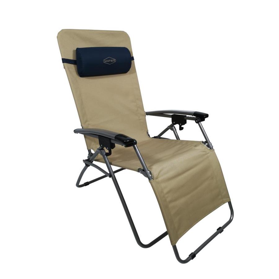 KampRite Tan Folding Camping Chair in the Beach & Camping Chairs