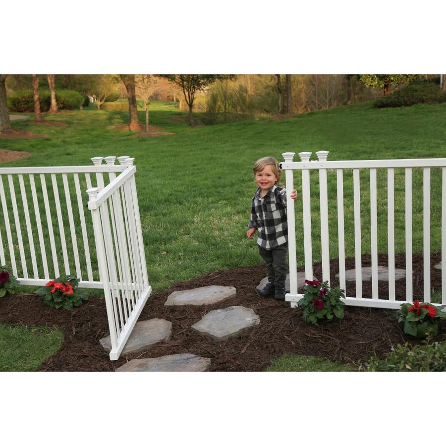 Zippity Outdoor Products Baskenridge Gate in the Vinyl Fence Gates ...