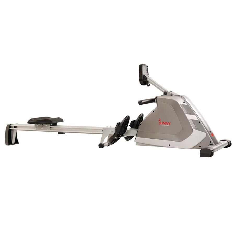 sunny dual function magnetic rowing machine