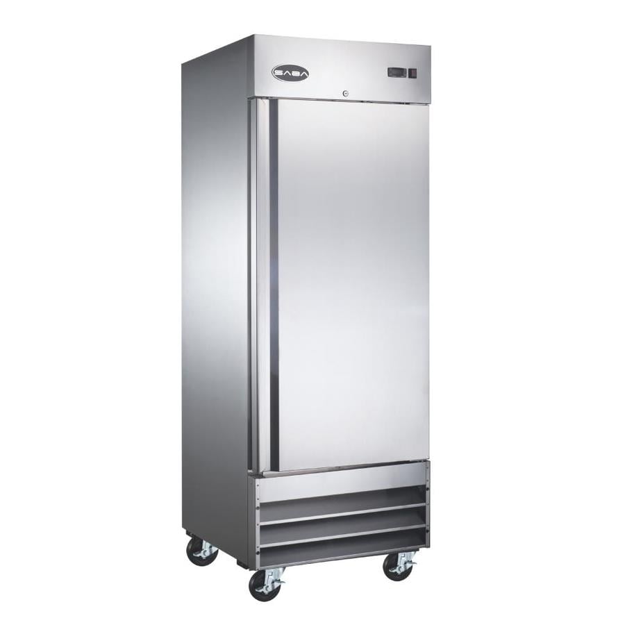 SABA 23cu ft 1Door Reachin Commercial Refrigerator (Stainless Steel