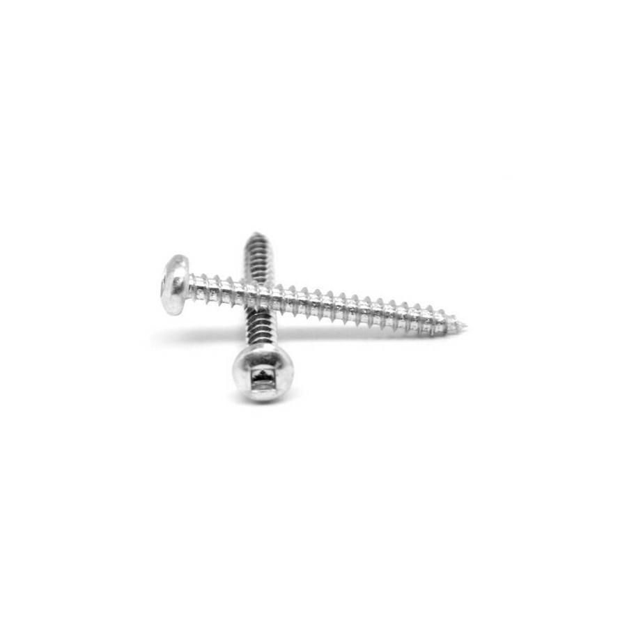 Asmc Industrial Asmc Industrial No 10 12 X 1 5 Square Drive Pan Head Type A Sheet Metal Screw 18 8 Stainless Steel 1500 Piece In The Endless Aisle Department At Lowes Com
