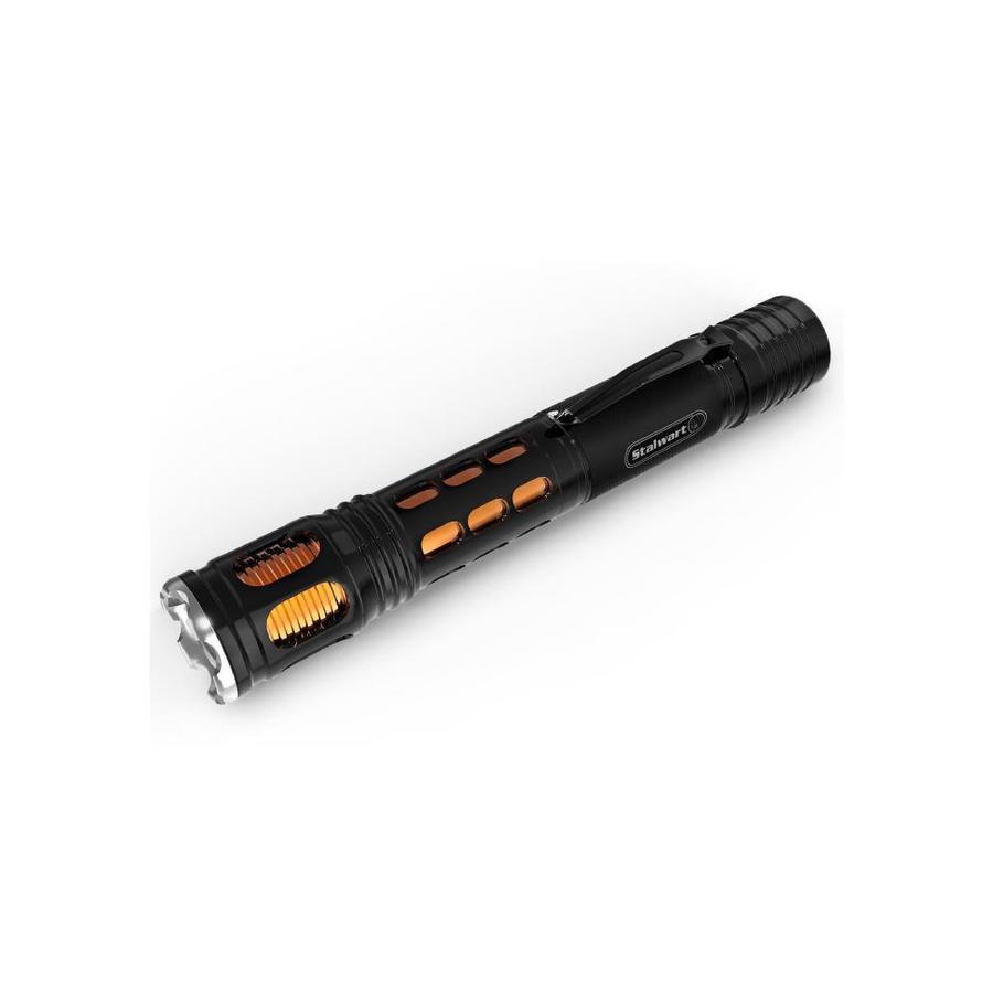 Stalwart Stalwart 75WL2042 300 Lumen Handheld Aluminum LED Flashlight, Orange in the Endless