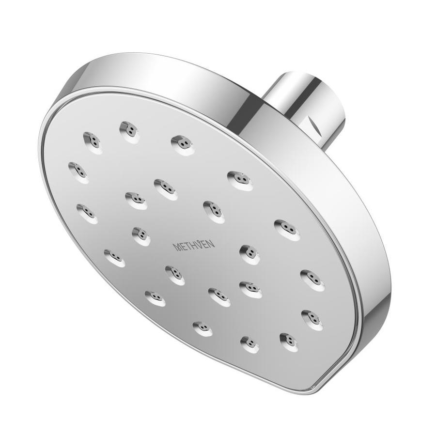 Methven Kiri Chrome 1-Spray Rain Shower Head 2.2-GPM (8.3-LPM) in the ...