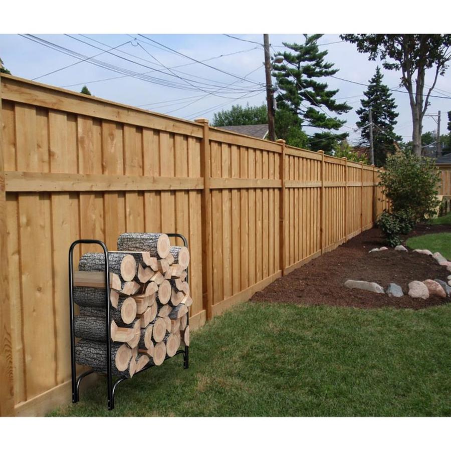 outdoor firewood storage