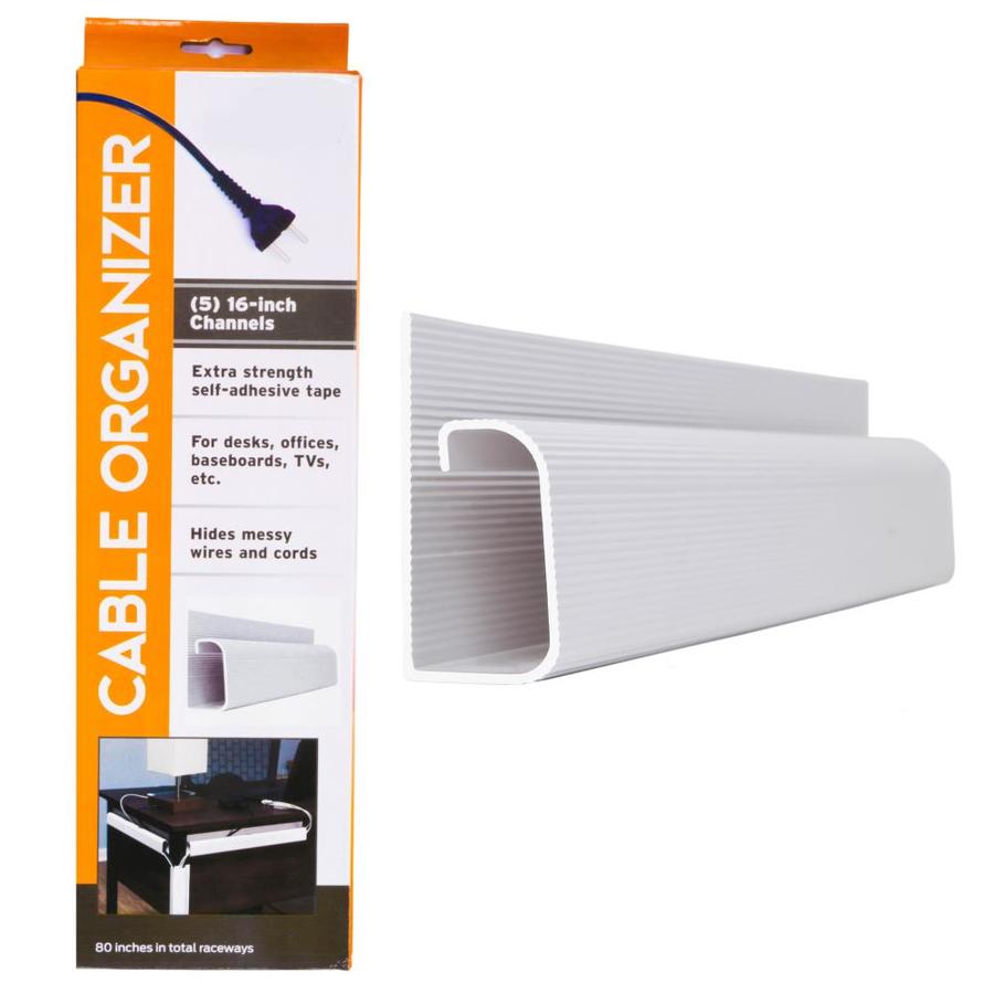 Fleming Supply J Channel Desk Cable Organizer by Fleming Supply 10