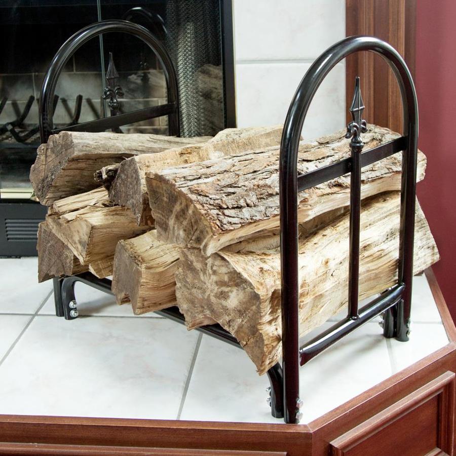 Nature Spring Nature Spring Indoor Finial Firewood Storage Rack in the