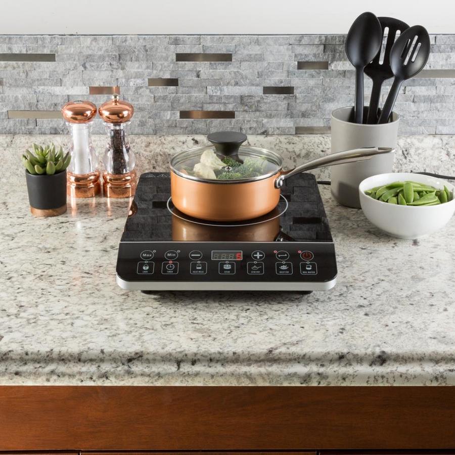 Hastings Home Induction Cooktop 11in 1 Element Smooth Surface (Radiant