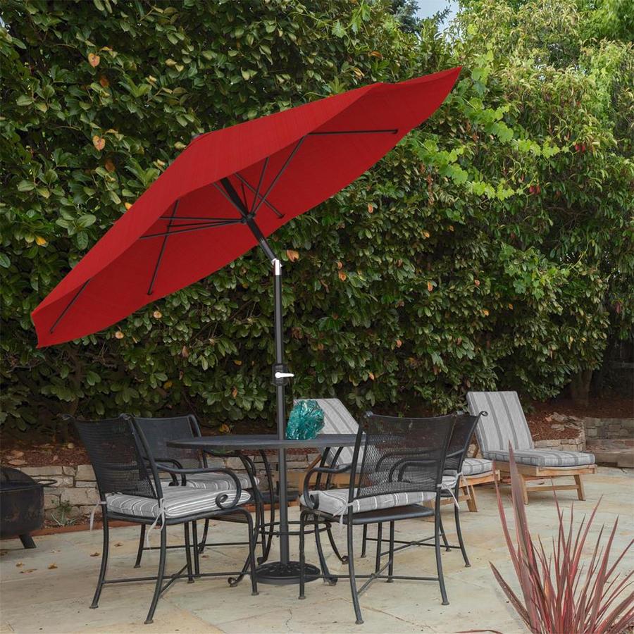 Nature Spring 10ft Garden Patio Umbrella in the Patio Umbrellas