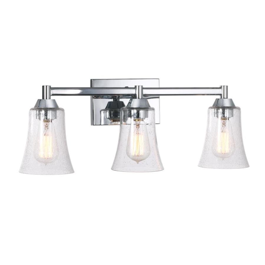 Tustin 3-Light Chrome Transitional Vanity Light in the Vanity Lights ...