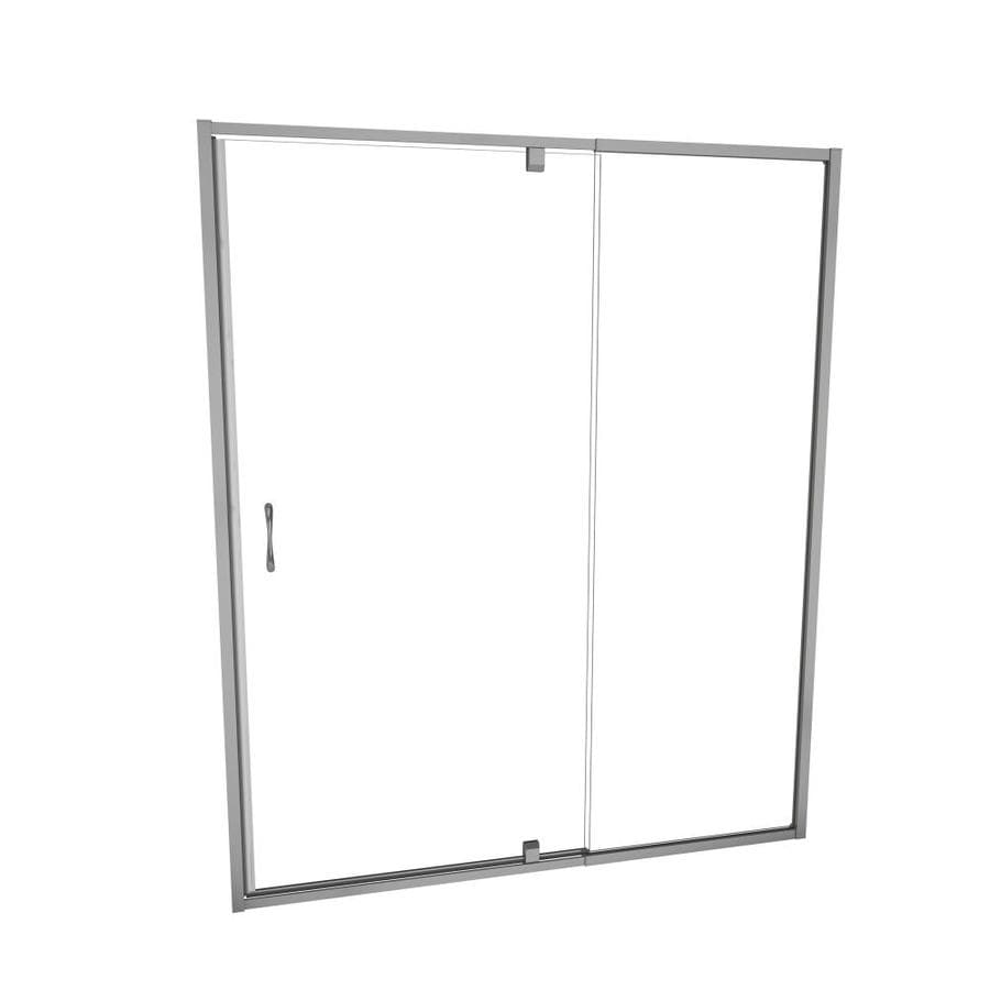 Redi Swing 5100 Series 48 In. W x 72 In. H Framed Swing Shower Door in ...